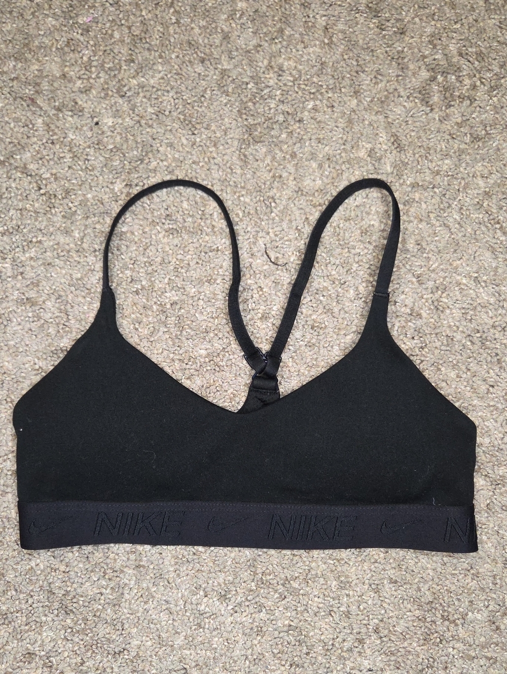 Nike Black Girls Sports Bralette